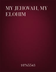 My Jehovah, My Elohim SAB choral sheet music cover Thumbnail